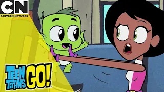 The Story of How Elasti-girl Got Her Powers | Teen Titans Go! | Cartoon Network UK