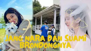 KEPERGOK!!! JANG NARA DAN SUAMI BRONDONGNYA TENGAH BULAN MADU