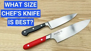 What Size Chef's Knife Should You Buy? 6-Inch or 8-Inch?
