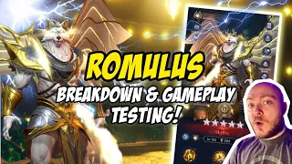 ROMULUS | Bloodcraft Legends Champion Breakdown & Gameplay Testing!