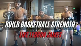 BUILD Basketball Strength Like Lebron James | Basketball Workout | Landmine Exercises For Hoopers