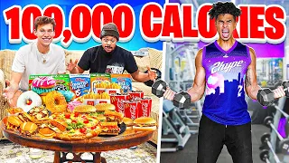 2HYPE Eats & Burns 100,000 Calories in 24 Hours Challenge