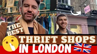 The best Charity Shops in central London! Come thrifting & January sales shopping! MR CARRINGTON