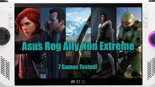 Asus Rog Ally Non Extreme | AMD Ryzen Z1 | Control, Halo Infinite, GTA V, Black Mesa, Far Cry 4