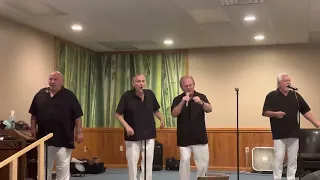Pittsburgh Belairs sing Five O’clock World at Rossiter American Legion