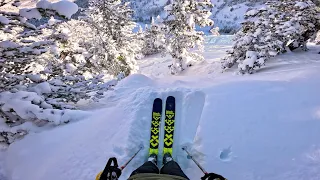 Skiing The Steepest Runs At Solitude