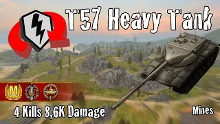 T57 Heavy Tank  |  4 Kills 8,6K Damage  |  WoT Blitz Replays