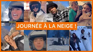 JOURNÉE À LA NEIGE POUR EVA QUEEN, NOA, LÉA, SISIK, EMINE, NOÉMIE ! EVA QUEEN CHUTE EN MOTONEIGE !