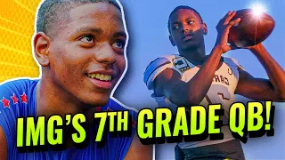 "THE NEXT BIG THING!" 14 Year Old Prodigy QB Jayden Wade Is IMG's Next Star & Getting D1 Offers 🔥
