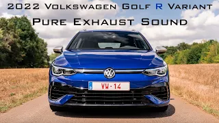 2022 Volkswagen Golf 8 R Variant: Pure exhaust sound (Pops & Bangs)