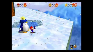 Angry Penguin - Wont let me get the star - Super Mario 64