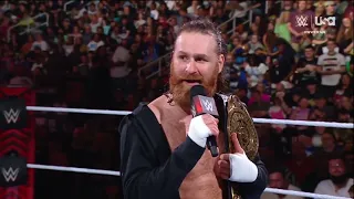 Chad Gable interrupts Sami Zayn - WWE RAW 5/20/2024