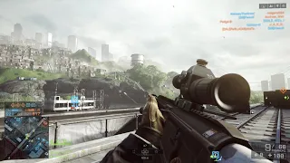 SR338 best sniper rifle in Battlefield 4