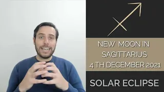 SOLAR ECLIPSE IN SAGITTARIUS | Neptune Direct  | December 4th 2021