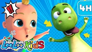 Zigaloo 4-Hour Compilation | Fun and Catchy Kids Songs by LooLoo Kids – Enjoy Now!