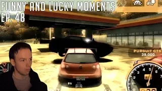 Funny and Lucky Moments Ep. 48 | NFS Most Wanted