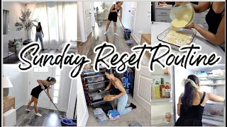 *NEW* SUNDAY RESET ROUTINE | CLEANING MOTIVATION | DINNER IDEA, & GROCERY HAUL.