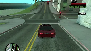 GTA San Andreas - Autoescuela - Paseo por la Ciudad [Oro]