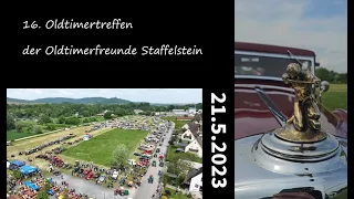 Oldtimertreffen Bad Staffelstein am 21.5.2023 mit vielen Traktoren und einem spontanen Hmmwv Treffen