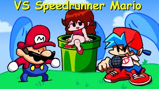 Friday Night Funkin':  VS Speedrunner Mario Full Week - FNF Mod