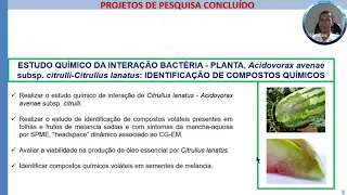 Pesquisas Científicas em Química de Produtos Naturais - Prof. Dr. Edenilson dos Santos Niculau