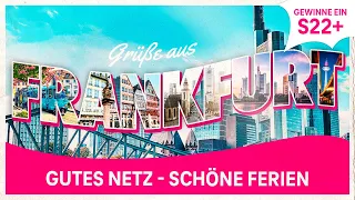 Gutes Netz – schöne Ferien: Skyline, grüne Soße und Mobilfunk in Frankfurt