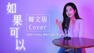 韓國人唱《如果可以》韓文版Cover - 「月老」主題曲 韋禮安Red Scarf | 有璟嘿喲 |