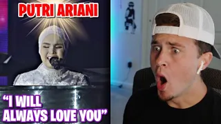 PUTRI ARIANI - I WILL ALWAYS LOVE YOU | REACTION! | AGT SINGER!