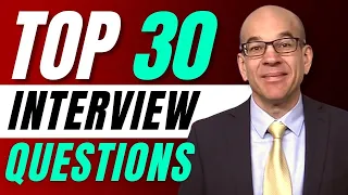 Top 30 Interview Questions - From a recruiters hiring playbook