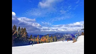 Wierchomla Mała - Stacja narciarska. Luty 2022