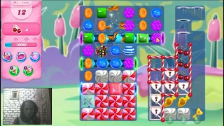 Candy Crush Saga Level 7509 - 3 Stars, 12 Moves Completed, No Boosters