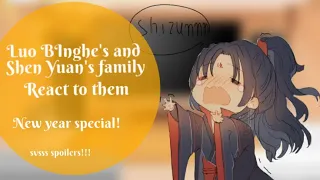 Luo Binghe's and Shen Yuan's family react to them [gacha universal] NEW YEAR SPECIAL!