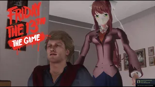 Monika Transferred Herself into Friday the 13th: The Game!