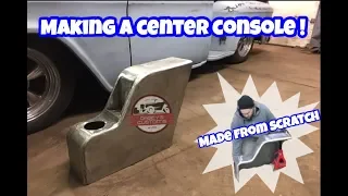 HOW TO MAKE A CUSTOM CENTER CONSOLE!!   *FROM SCRATCH* GREAT FOR HOT / RAT RODS
