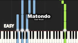 Gael Music - Matondo Mingi Nkolo | EASY PIANO TUTORIAL BY Extreme Midi