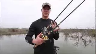 Jonathon VanDam with the technique and Classic G  Loomis E6X rod