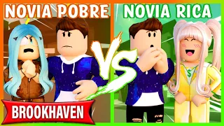 NOVIA POBRE VS NOVIA RICA en BROOKHAVEN - Roblox YoSoyLoki