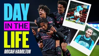 A Day in the Life of Micah Hamilton | Man City Academy Graduate and Champions League scorer! 💙