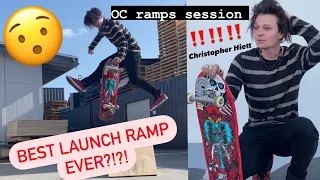 Best skateboard launch ramp ever!?!?