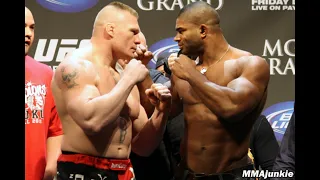 Brock THE BEAST Lesnar vs Alistair THE DEMOLITION MAN Overeem UFC 141 31 December 2011