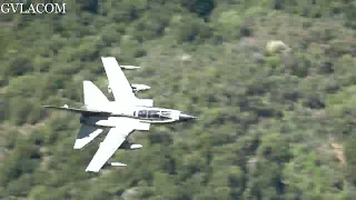 Low Level Flying 4 x Italian Air Force Panavia Tornado at Iniochos 2023