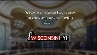 Wisconsin State Senate Floor Session