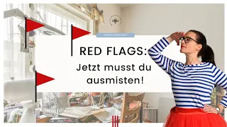 Red Flags: Zeichen, dass du zu viel Kram besitzt und ausmisten musst