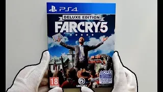 Far Cry 5 DELUXE EDITION Unboxing