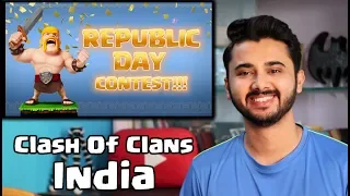 Republic Day 2019 Contest For Indian Clash Of Clans players | #COCINDIA | Khelte Rahoo