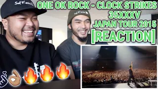 ONE OK ROCK - Clock Strikes 35xxxv Japan Tour 2015 [REACTION]