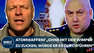 PUTINS KRIEG: Atomwaffen? "Dieser General würde Befehl ohne mit der Wimper zu zucken, durchführen!"