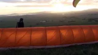 Paragliding Speedflying - Mt Hollowback Victoria Australia