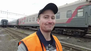 РЖД-Поезд 354,325,109 так же вагоны ТО-2 и ТО-3
