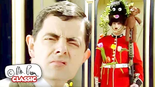 Mr Bean and the Royal GUARD | Mr Bean Funny Clips | Classic Mr Bean